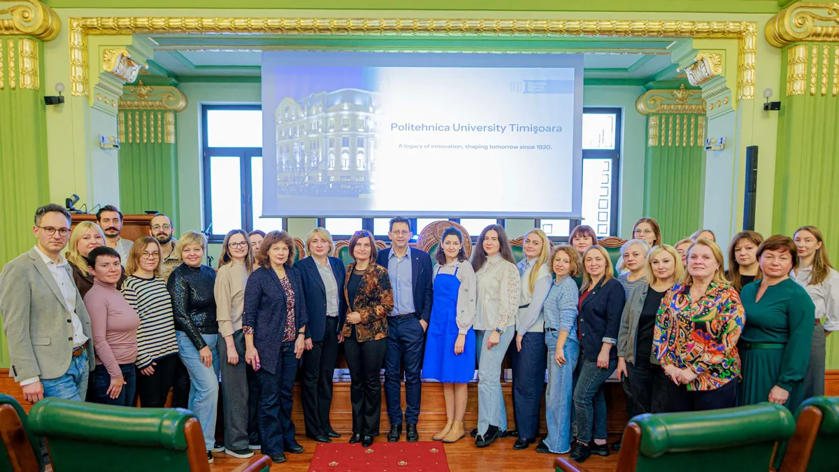 Solidaritate academică la Timișoara: UPT sprijină formarea a peste 20 de profesori din universitățile ucrainene